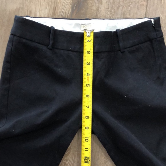 J. CREW Side Zip Ankle Pants w/Stretch - Picture 9 of 10